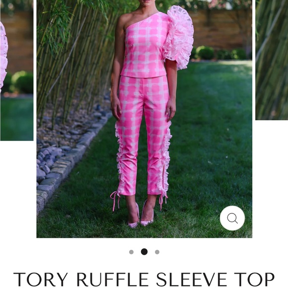 Neubyrne Tory Ruffle Top - Picture 3 of 5